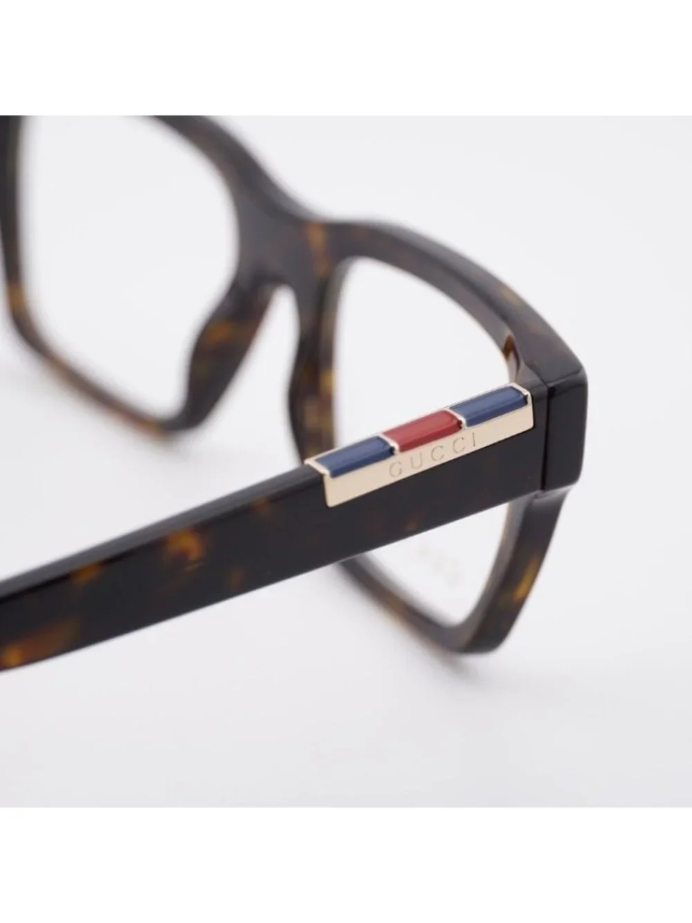 Gucci GG1889O 002 Eyeglasses Havana 51mm Square Frame